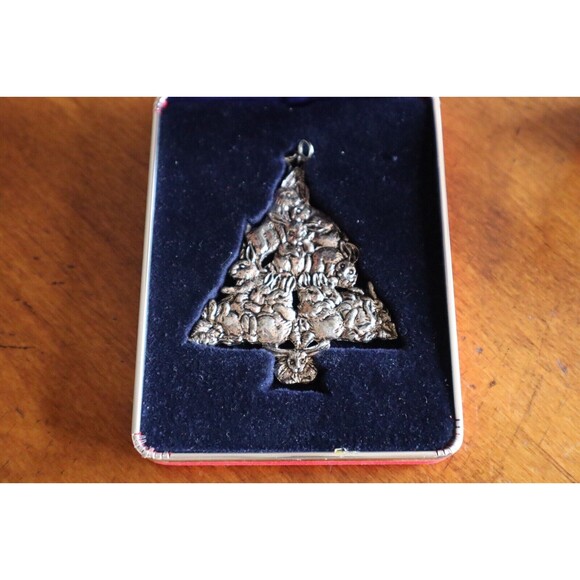 ARTHUR COURT Brer Rabbits Bunny in Christmas Tree Ornament 1990 Taiwan w/ Box - Picture 8 of 12